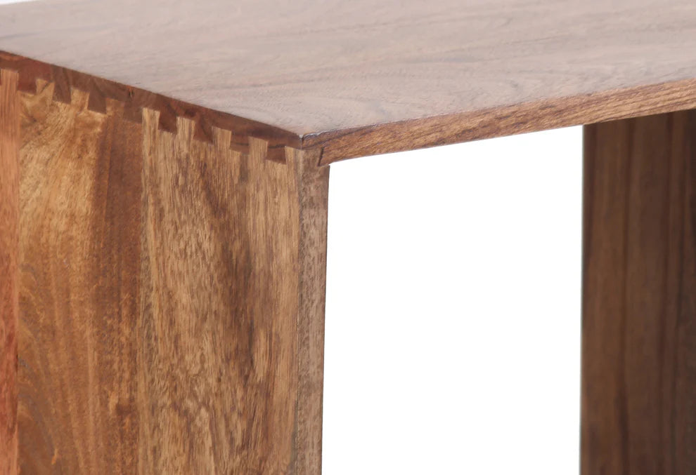 Portola 2-Cube Bookcase - "Walnut"