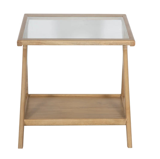 Canberra End Table - "Natural"