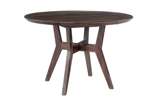 Fall River Round Dining Table - 'Black Walnut'