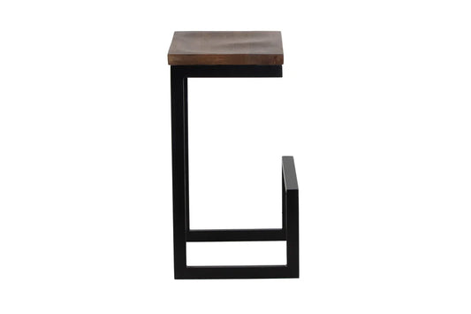 Cube Bar Stool - "Walnut" - 30"