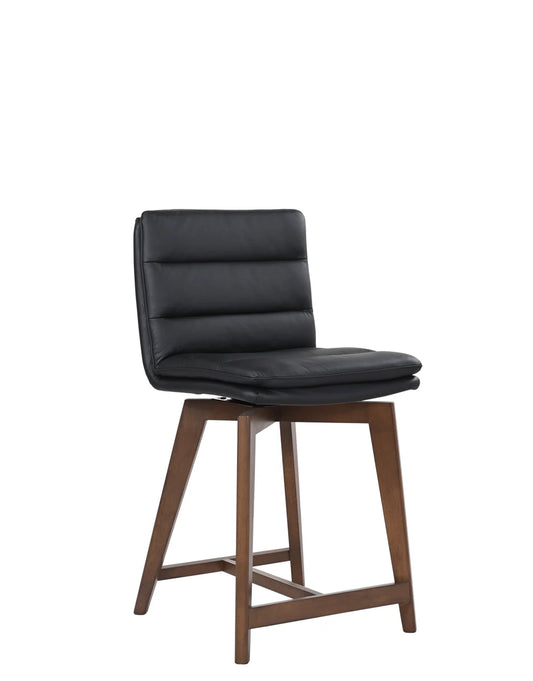 Castor Counter Chair - "Black" - 24"