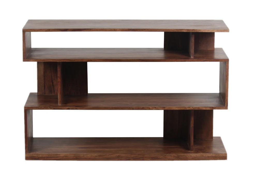 Portola Cube Console Table - "Walnut"