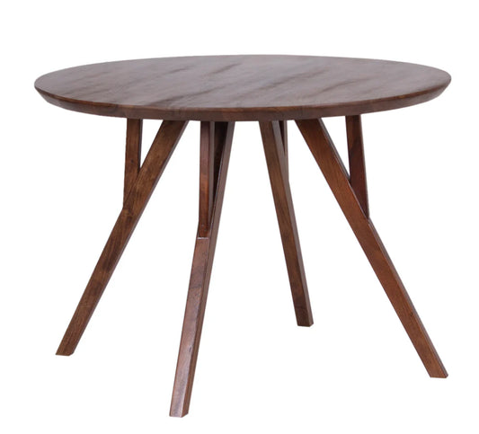 Portola Round Dining Table - 'Walnut'