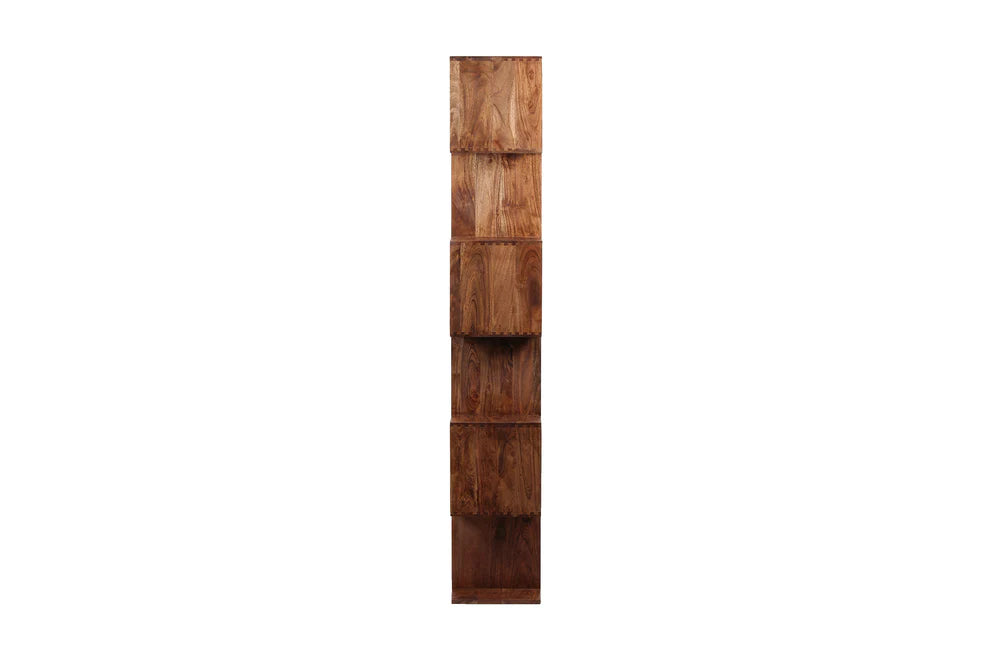 Portola 6-Cube Bookcase - "Walnut"