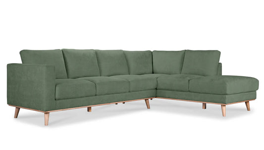 Albina Eucalyptus Sectional Sofa