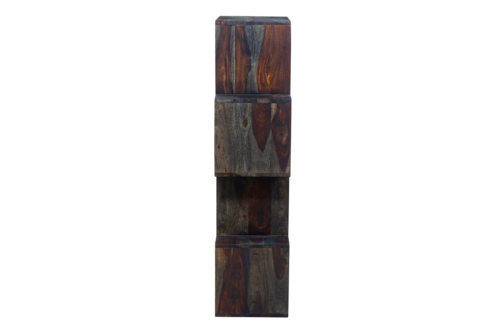 Fall River 4-Cube Bookcase - "Black Walnut"