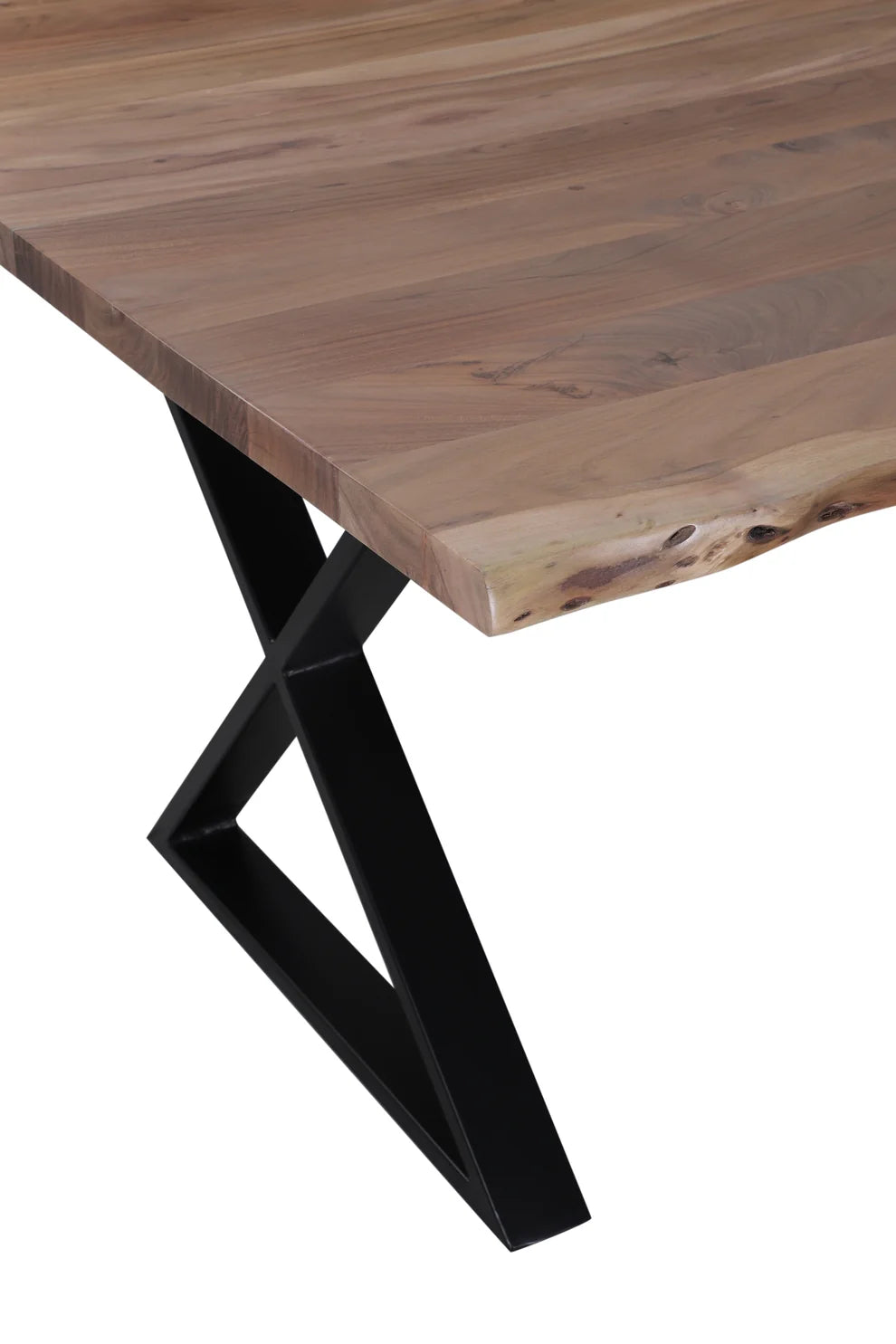 Manzanita Live Edge Square Dining Table - 'Harvest' - 20% Off Starting Oct. 1st!