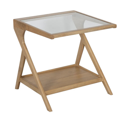 Canberra End Table - "Natural"