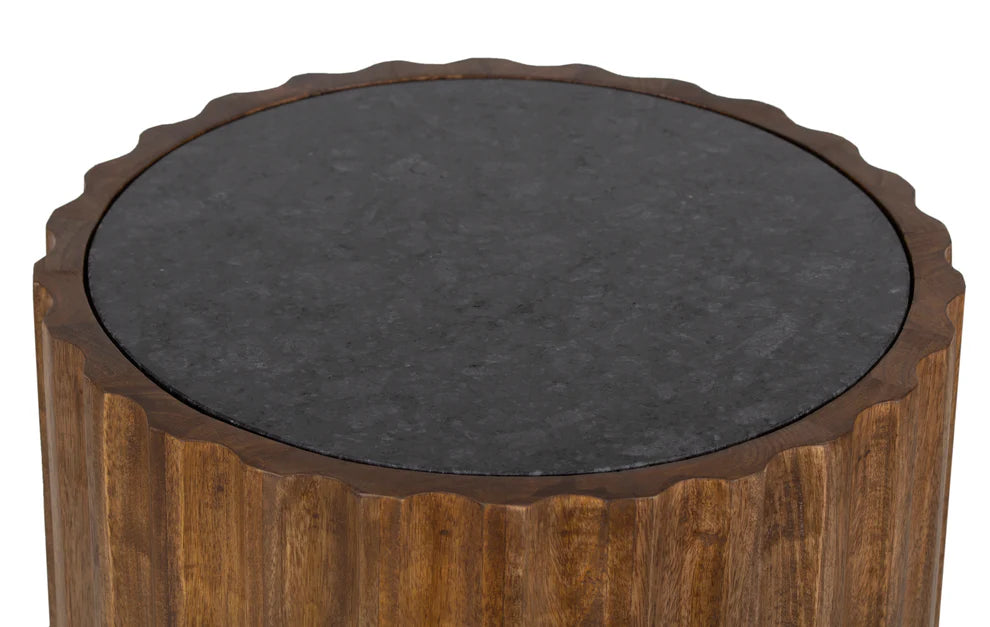Pinion End Table - "Walnut"