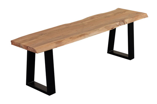 Manzanita Live Edge Dining Bench - "Natural"