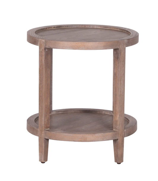 Lowell Round End Table