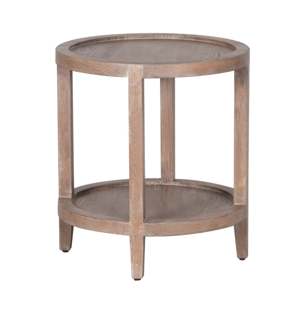Lowell Round End Table