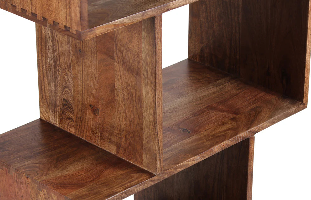 Portola 4-Cube Bookcase - "Walnut"