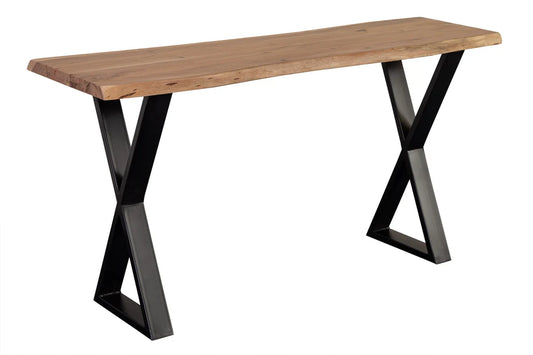 Manzanita Live Edge Console Table - "Natural"