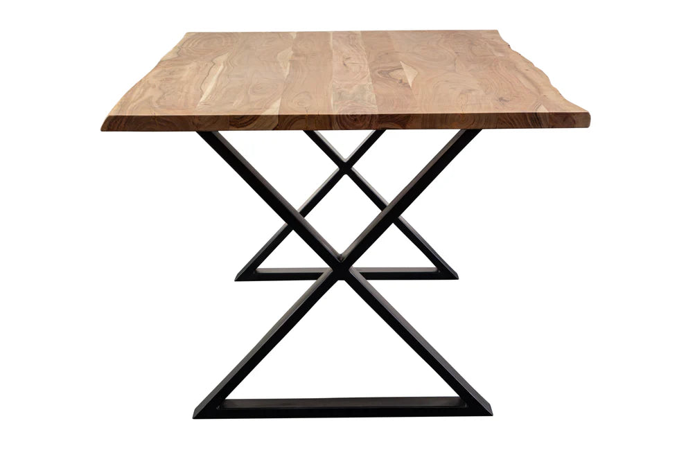 Manzanita Live Edge Dining Table - 'Natural'