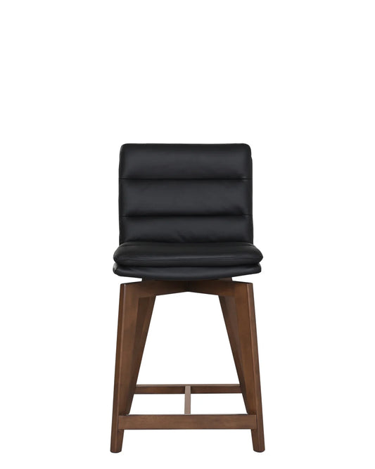 Castor Counter Chair - "Black" - 24"