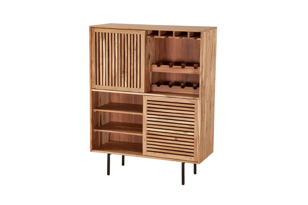 Bauhaus Bar Cabinet - "Natural"