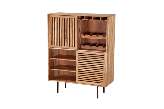 Bauhaus Bar Cabinet - "Natural"