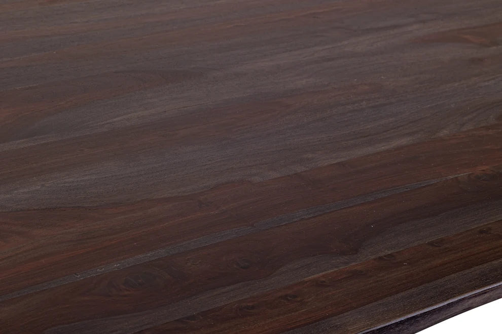 Manzanita Live Edge Square Dining Table - 'Midnight' - 20% Off Starting Oct. 1st!