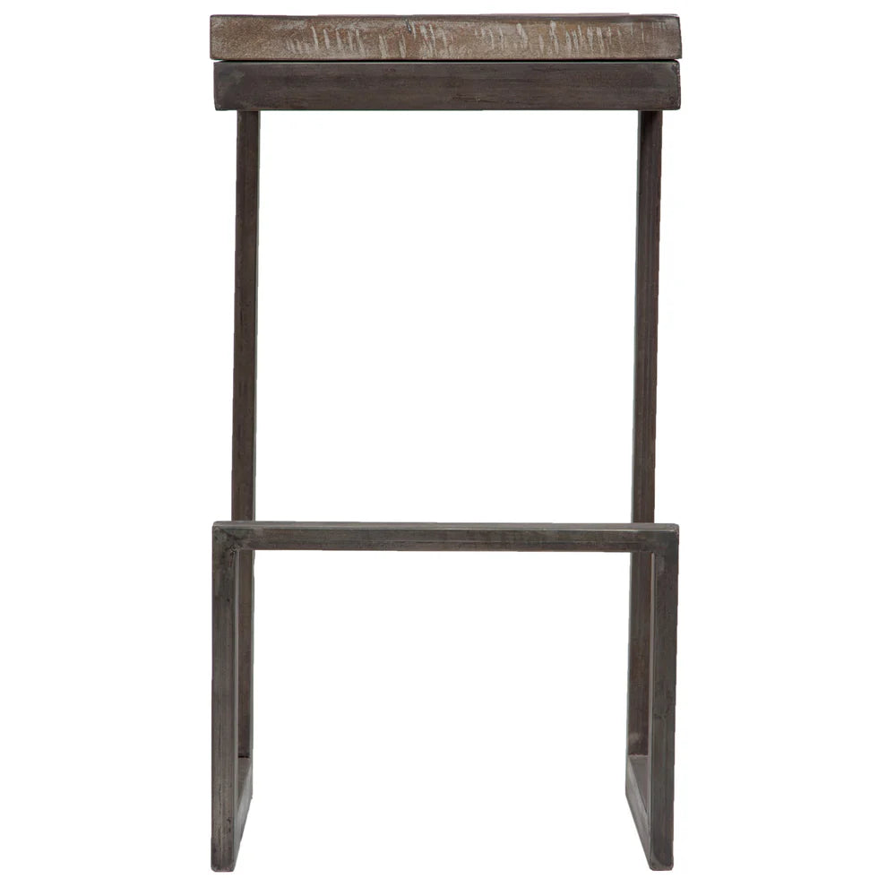 Cube Bar Stool - "Gray" - 30"