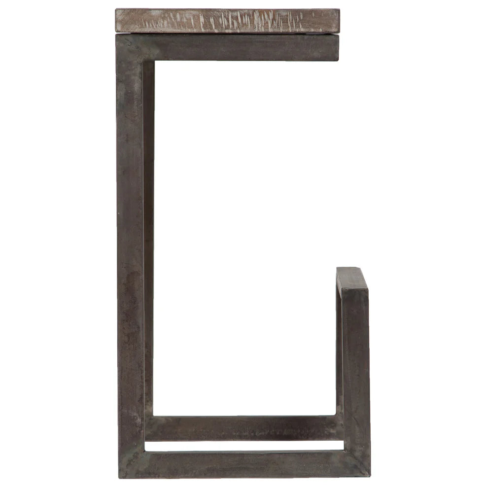 Cube Bar Stool - "Gray" - 30"