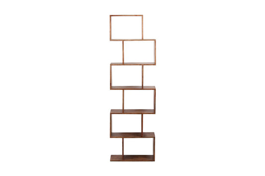 Portola 6-Cube Bookcase - "Walnut"