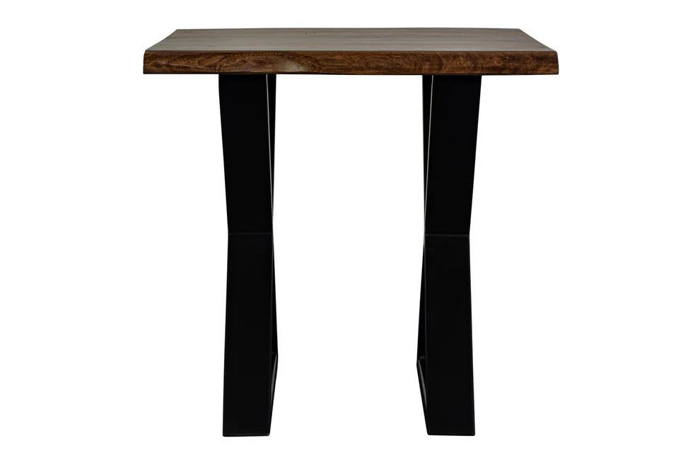 Manzanita Live Edge End Table - "Harvest"