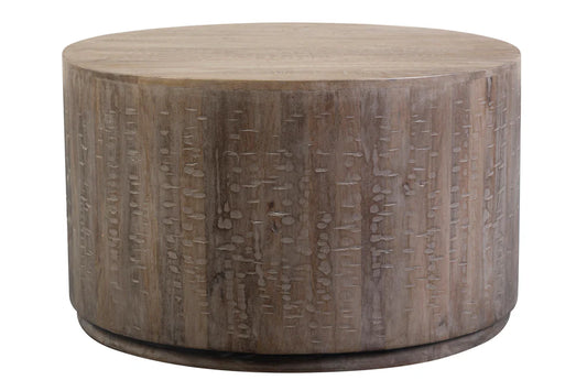 Drum Coffee Table - "Gray"