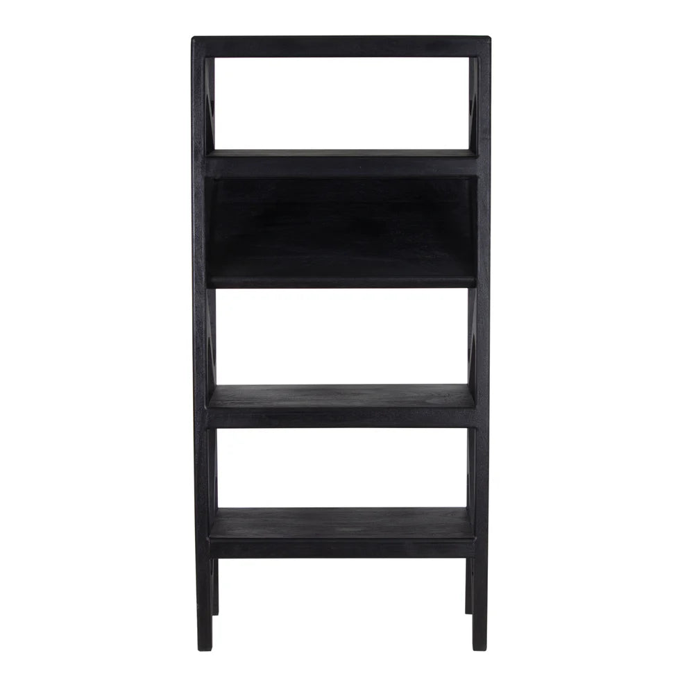 Canberra Narrow Bookcase - "Black"