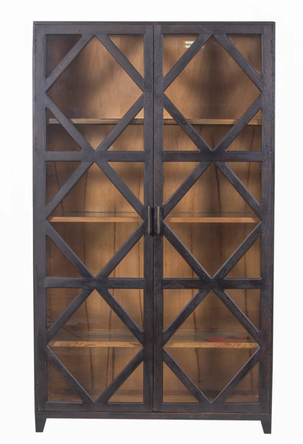 Trellis Black Cabinet