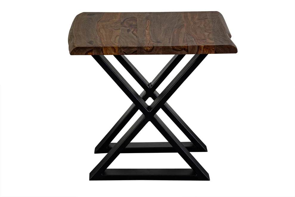 Manzanita Live Edge End Table - "Harvest"
